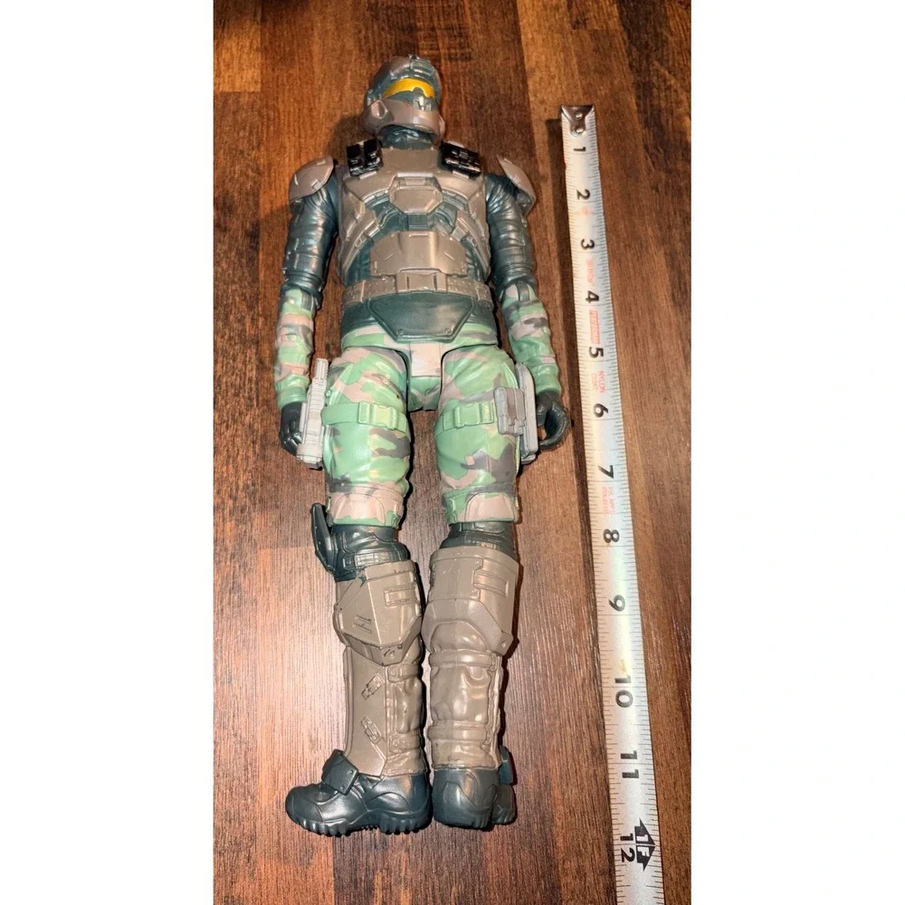 Halo Spartan 12‎ Inch Action Figure Camouflage Armor Gold Visor